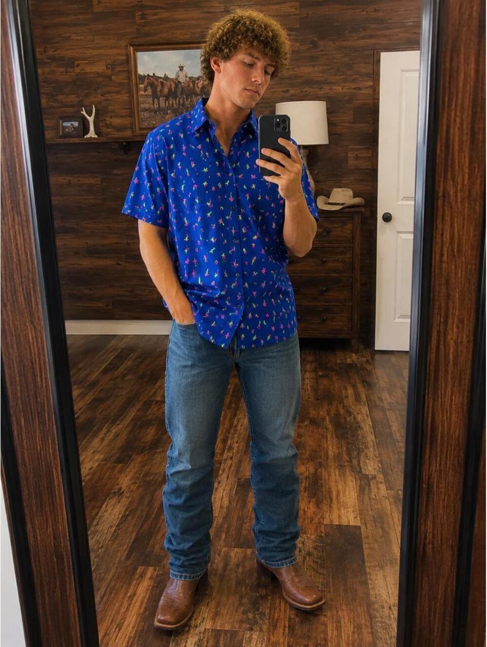 Simply Southern Women's Blue Shirt